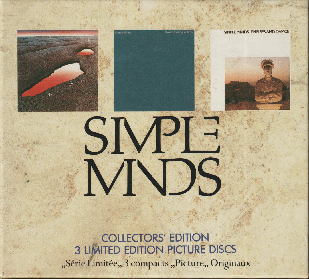 Simple Minds - Collectors' Edition (3 Limited Edition Picture Discs). 3CD Boks.