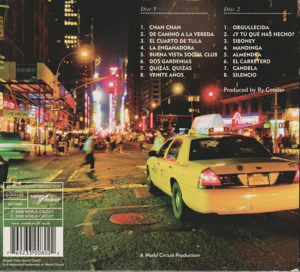 Buena Vista Social Club - At Carnegie Hall (2008). 2CD.