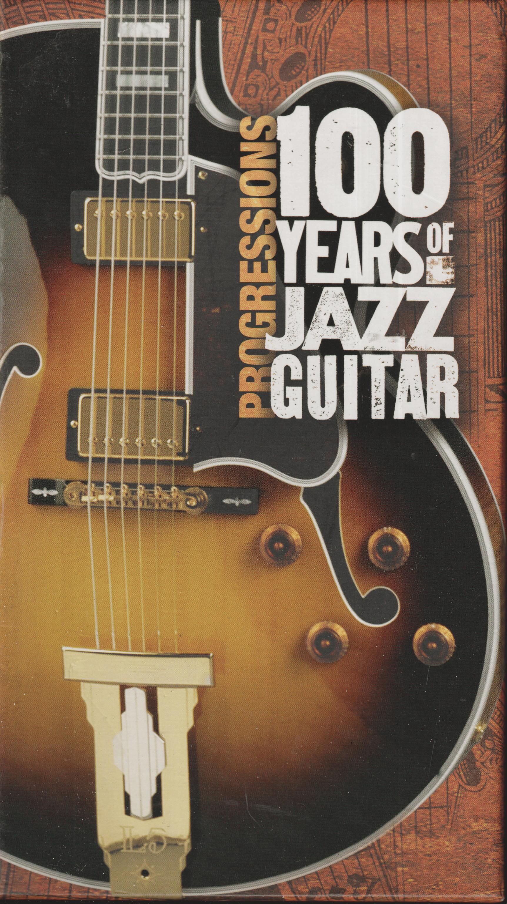 Various Artists - Progressions: 100 Years of Jazz Guitar. 4CD Boks.