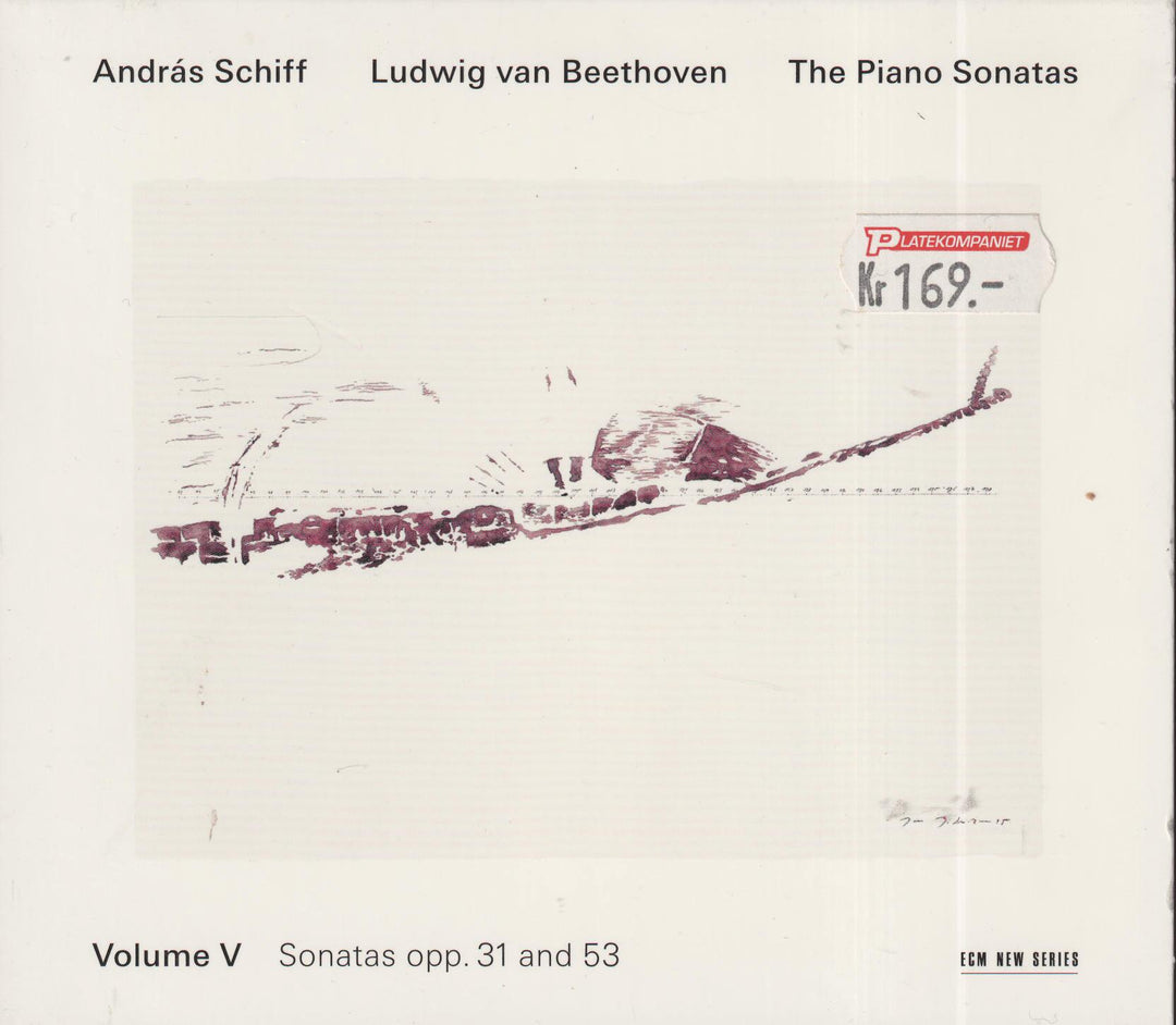 András Schiff / Ludwig van Beethoven - The Piano Sonatas, Vol. V (Sonatas opp. 31 and 53). CD.