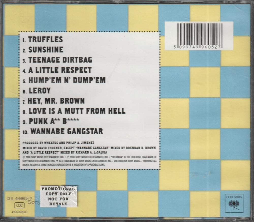 Wheatus - Wheatus (2000). CD.