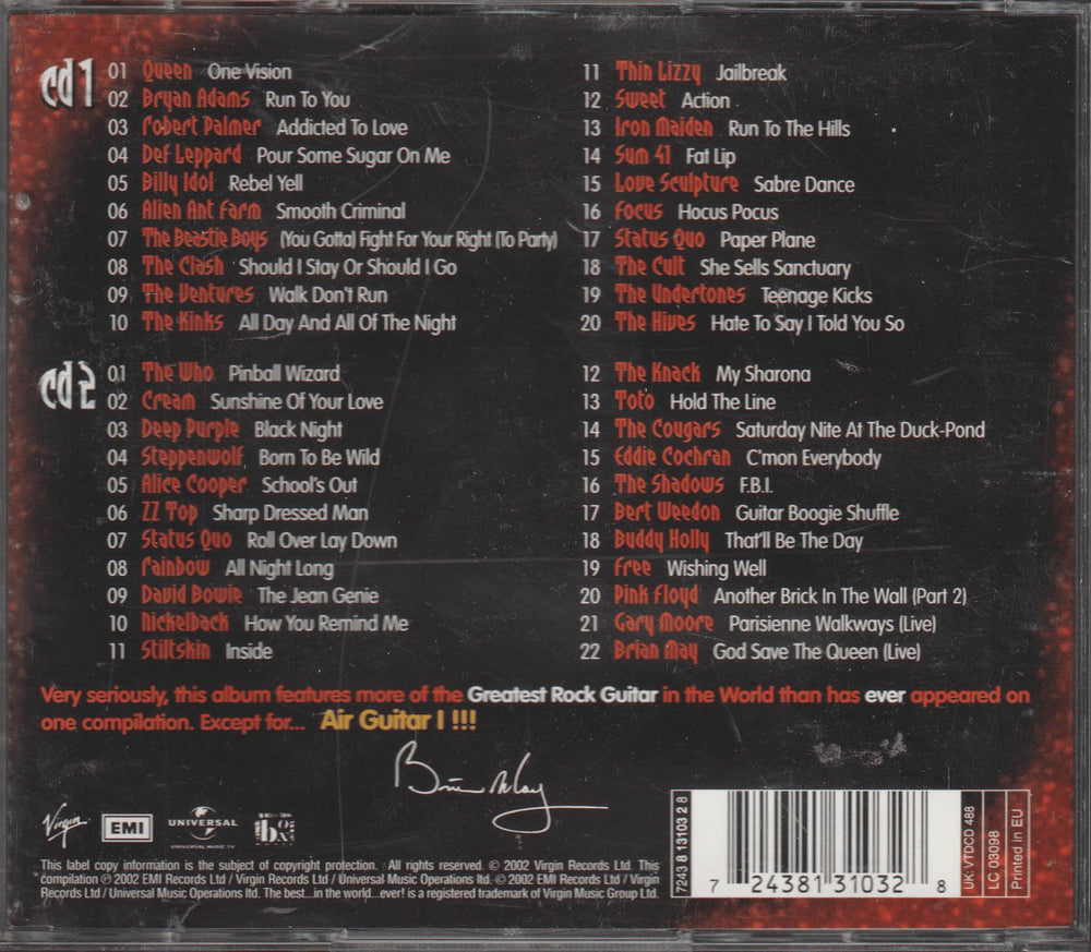 Various Artists - The Best Air Guitar Album in the World... II (2 CD)