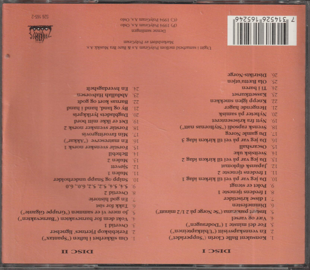 Rolv Wesenlund & Harald Heide-Steen Jr. - Wesensteen (2 CD, 1994)
