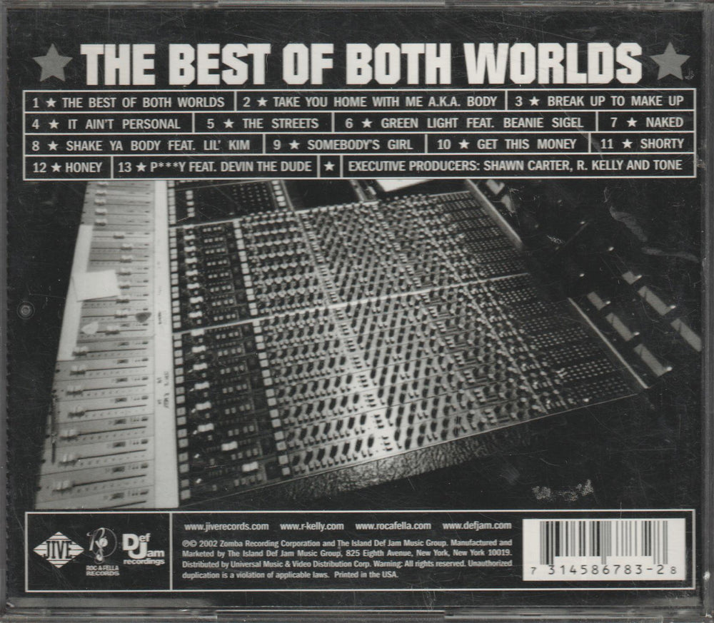 R. Kelly & Jay-Z - The Best of Both Worlds (2002)
