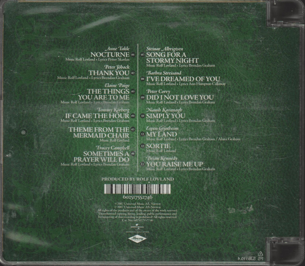 Secret Garden - Inside I'm Singing (2007)