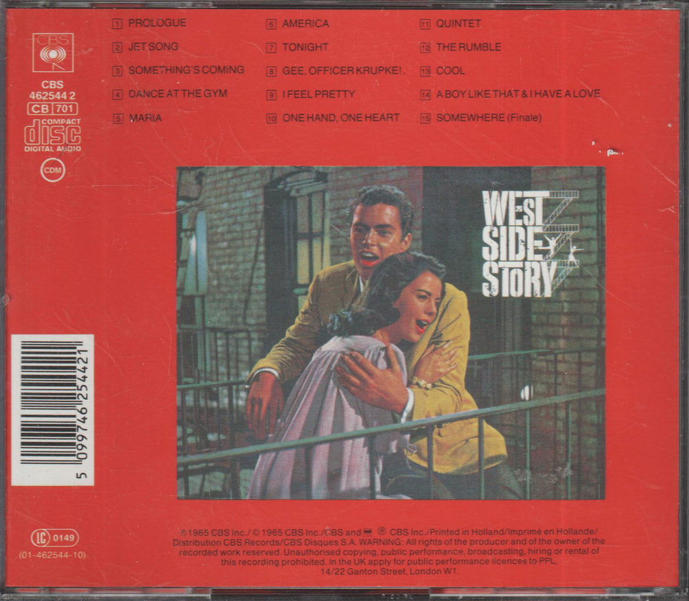 Leonard Bernstein / Original Soundtrack - West Side Story (1961)