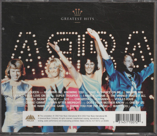 ABBA - Gold (Greatest Hits - 10th Anniversary Edition, 2002)