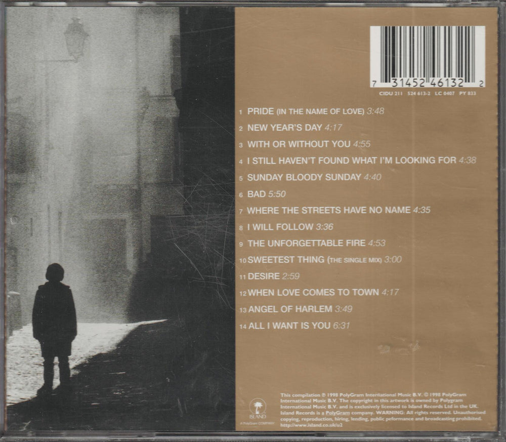 U2 - The Best of 1980–1990 (1998)