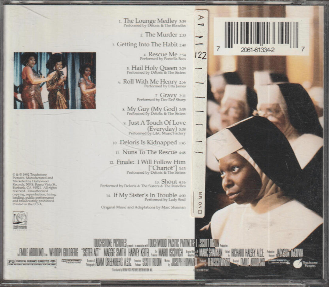 Whoopi Goldberg / Diverse - Sister Act (Soundtrack) (1992)