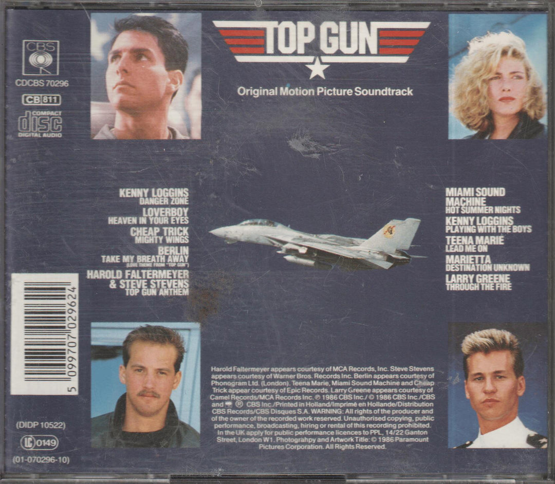 Diverse artister - Top Gun (Original Motion Picture Soundtrack) (1986)