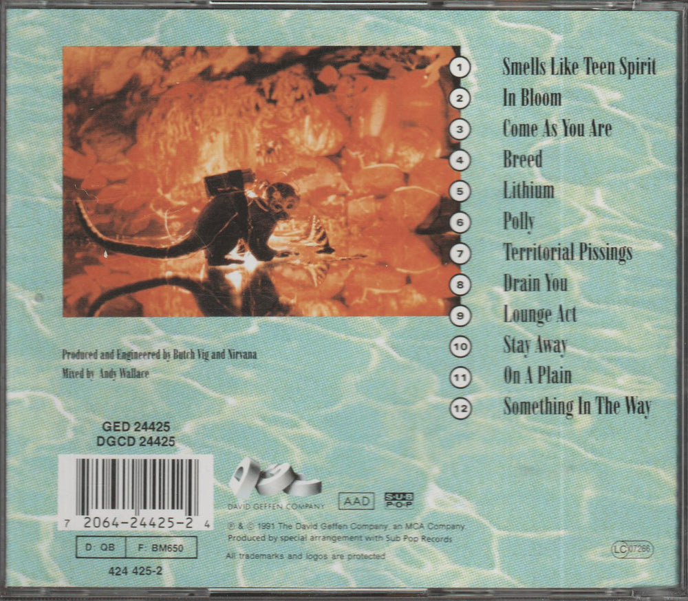 Nirvana - Nevermind (1991)