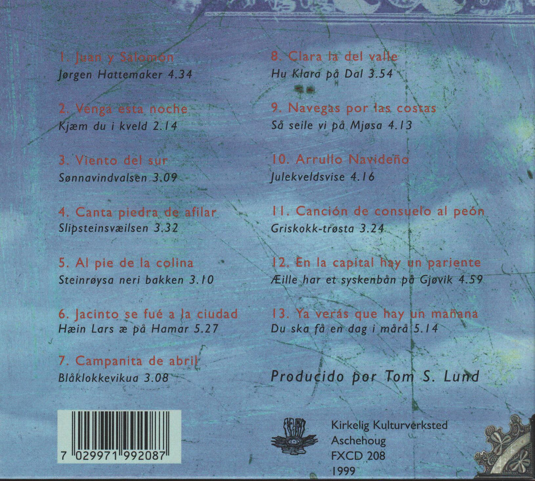 Katia Cardenal - Navegas por las costas (Katia Cardenal canta Alf Prøysen) (1999)