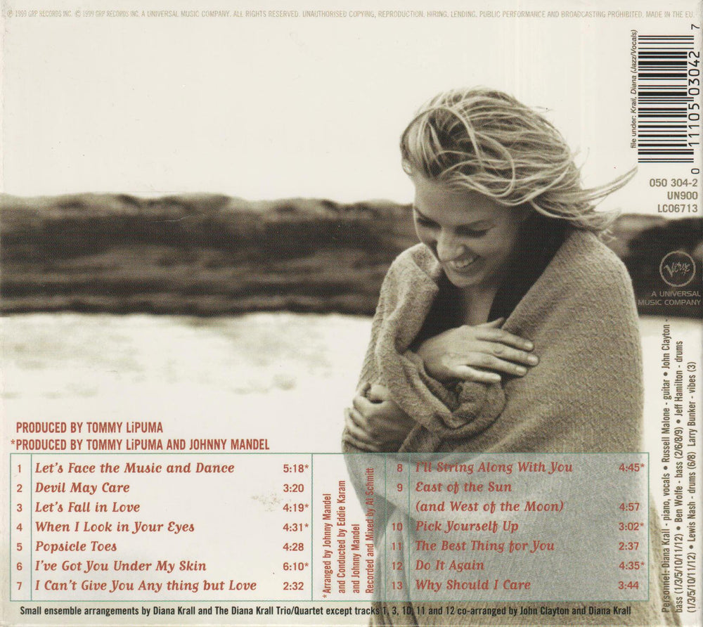 Diana Krall - When I Look in Your Eyes (1999)