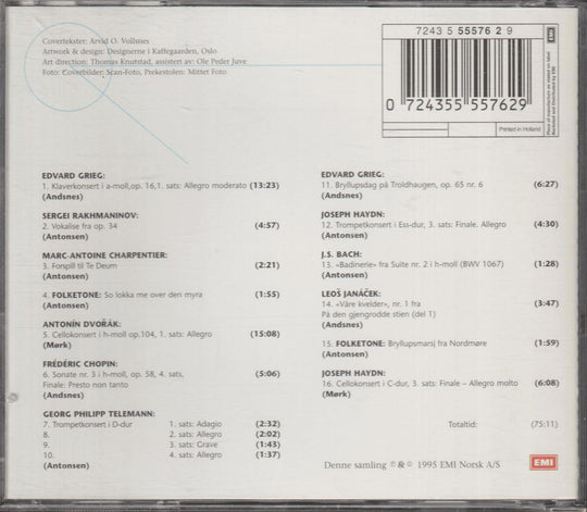 Leif Ove Andsnes, Ole Edvard Antonsen, Truls Mørk - Andsnes, Antonsen, Mørk (1996)