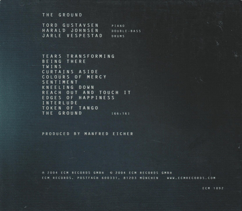 Tord Gustavsen Trio - The Ground (2004)