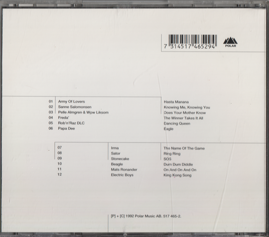 Various Artists - ABBA: The Tribute (1992)