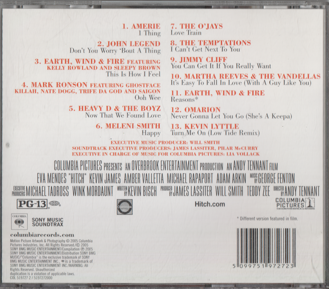 Various Artists - Music From The Motion Picture: Hitch (2005)
