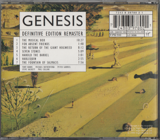 Genesis - Nursery Cryme (1971)