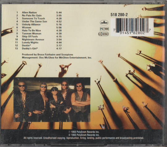 Scorpions - Face the Heat (1993)