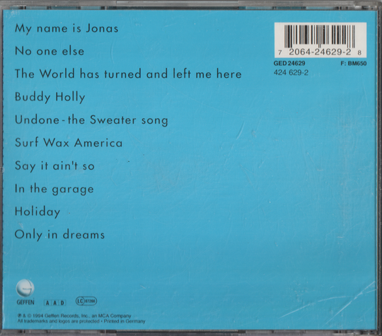 Weezer - Weezer (The Blue Album) (1994)