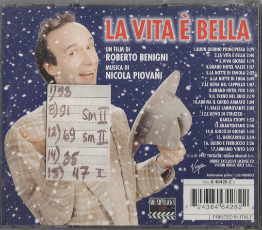 Nicola Piovani - La Vita È Bella: Original Soundtrack (1997)