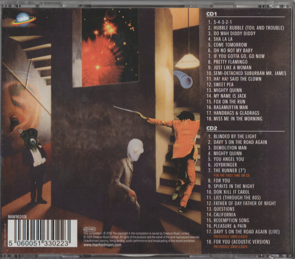 Manfred Mann - The Complete Greatest Hits of Manfred Mann 1963 - 2003 (2003)
