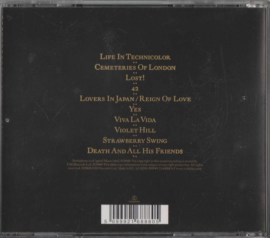 Coldplay - Viva La Vida or Death and All His Friends (2008)