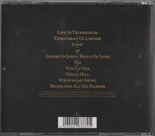Coldplay - Viva La Vida or Death and All His Friends (2008)