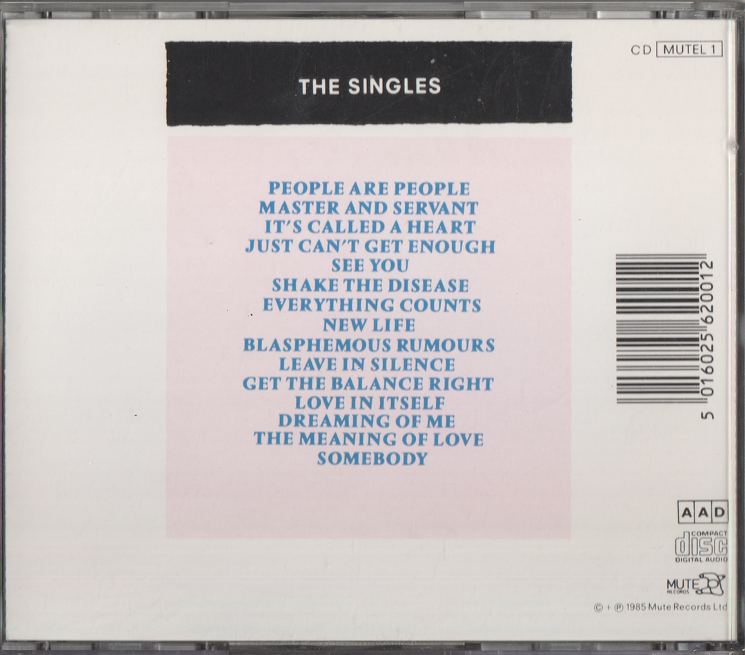 Depeche Mode - The Singles 81 ➔ 85 (1985)