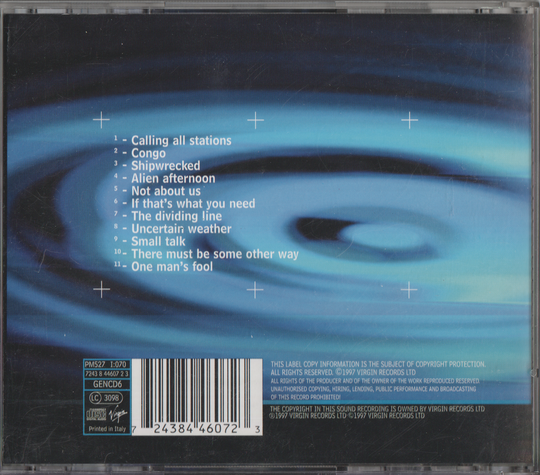 Genesis - Calling All Stations (1997)
