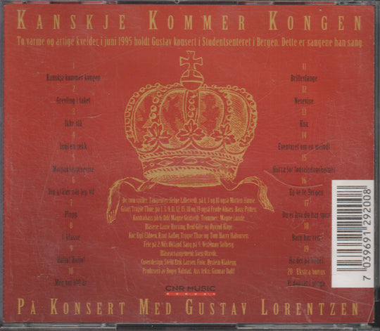 Gustav Lorentzen - På konsert med Gustav Lorentzen: Kanskje kommer kongen (1995)