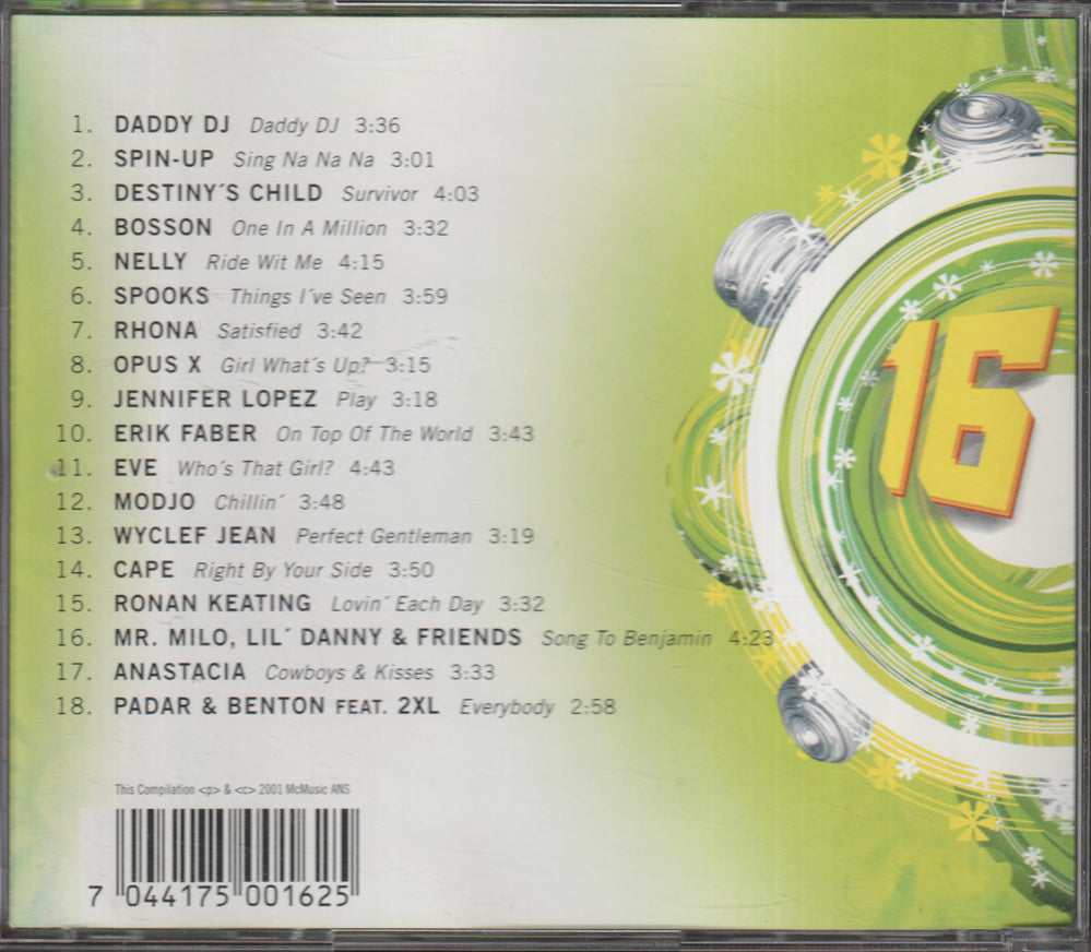 Various Artists - McMusic 16 (2001)