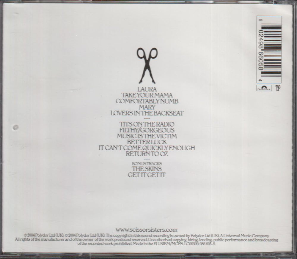 Scissor Sisters - Scissor Sisters (2004)
