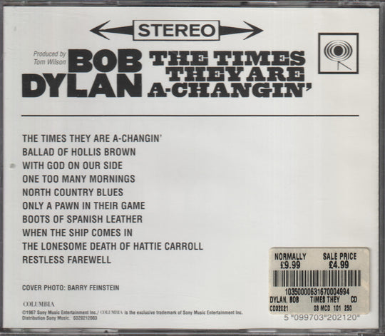 Bob Dylan - The Times They Are A-Changin' (1964)