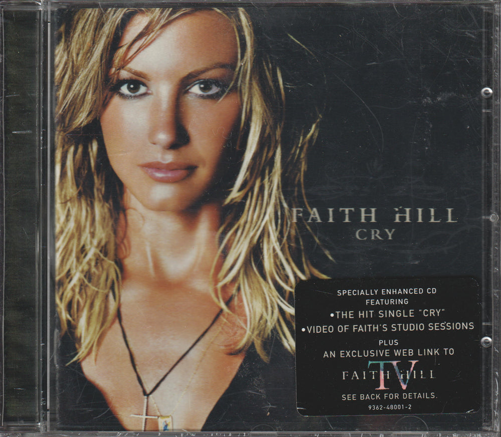 Faith Hill – Cry. 2002. CD.