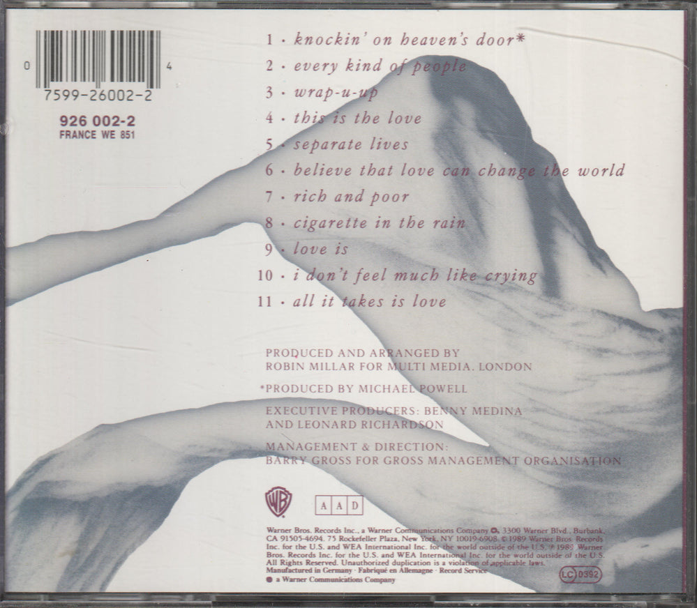 Randy Crawford - Rich and Poor (1989) CD