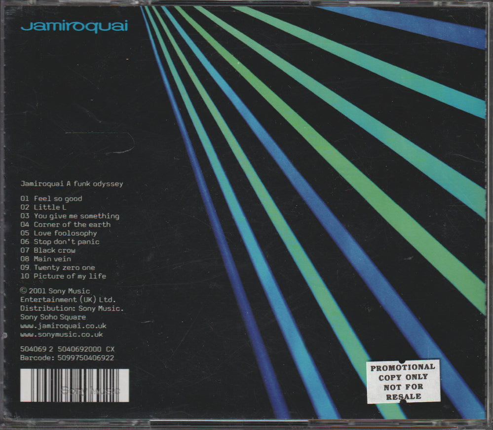 Jamiroquai - A Funk Odyssey (2001) CD