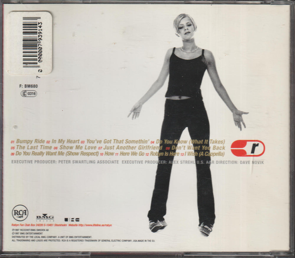 Robyn – Robyn. 1997. CD.