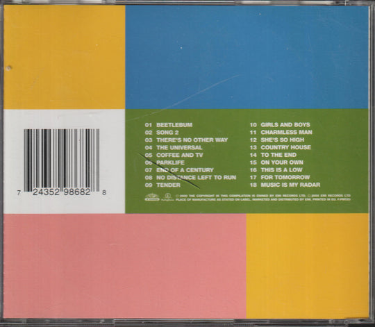 Blur – Blur. 1997. CD.