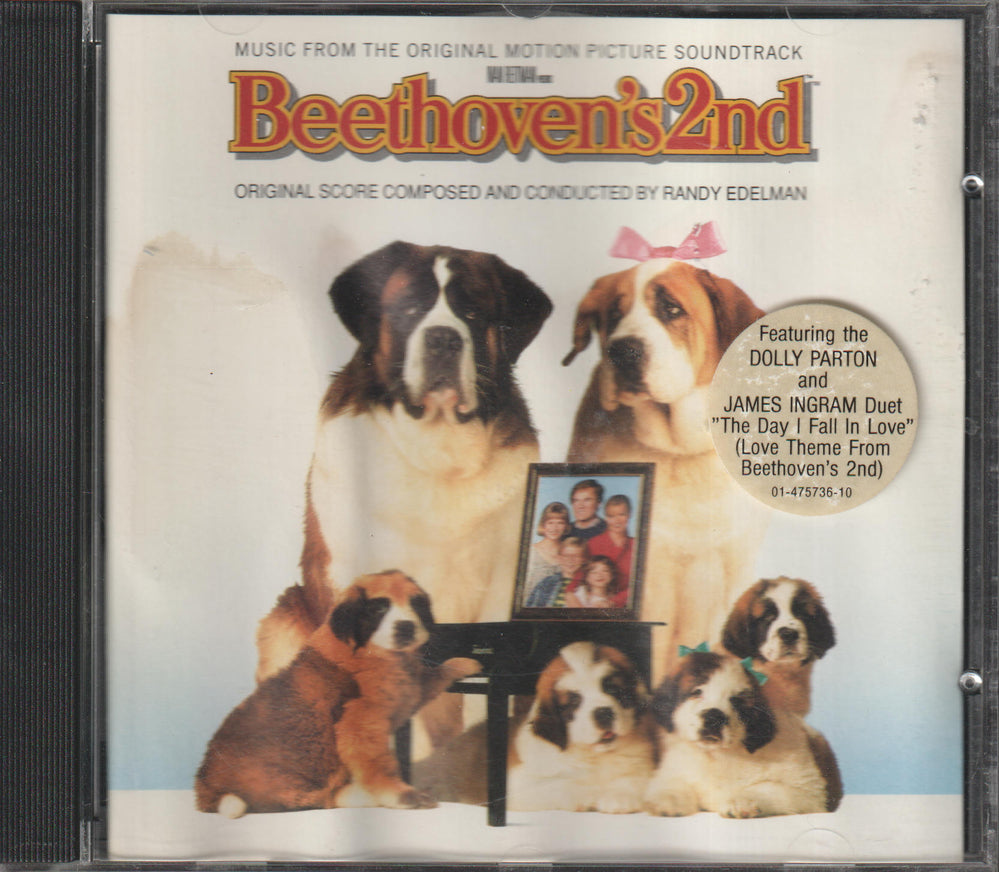 Beethoven's 2nd – Music From The Original Motion Picture Soundtrack. CD