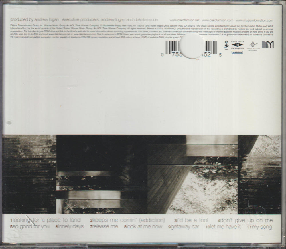 Dakota Moon – A Place to Land. 1998. CD