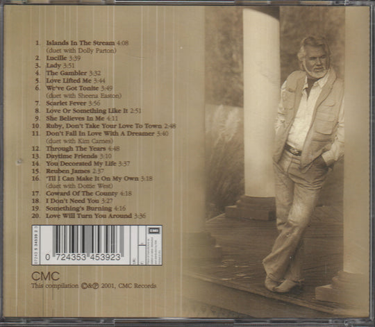Kenny Rogers – Through the Years. CD