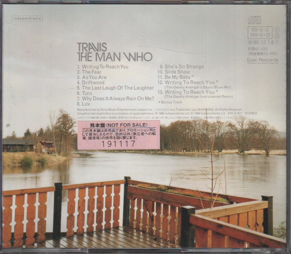 Travis – The Man Who. 1999. CD