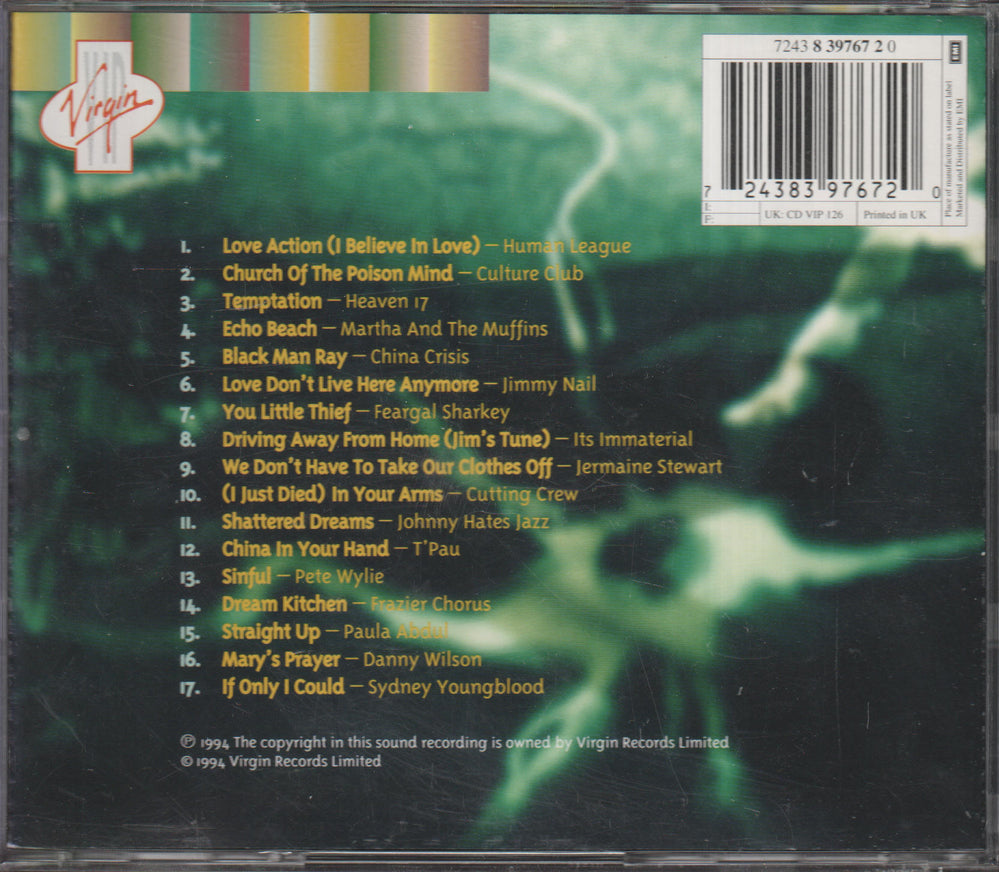 Various Artists - Virgin Hits of the 80's (1998) CD