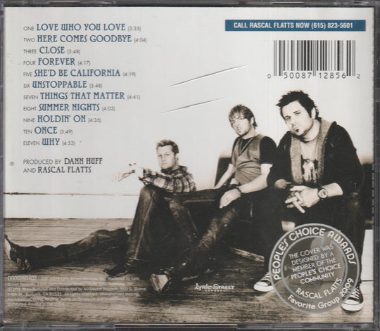 Rascal Flatts - Unstoppable (2009) CD