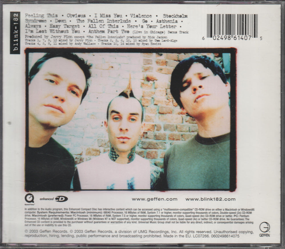 Blink-182 - Blink-182 (2003) CD