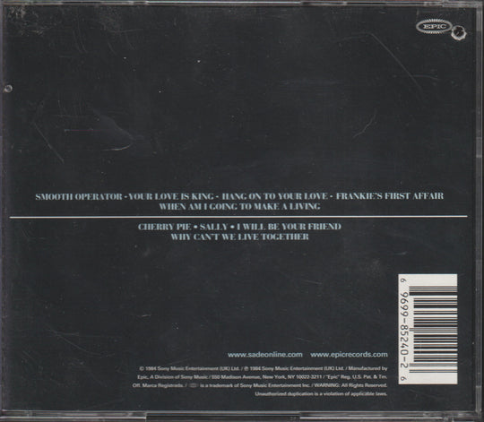 Sade - Diamond Life (1984) CD