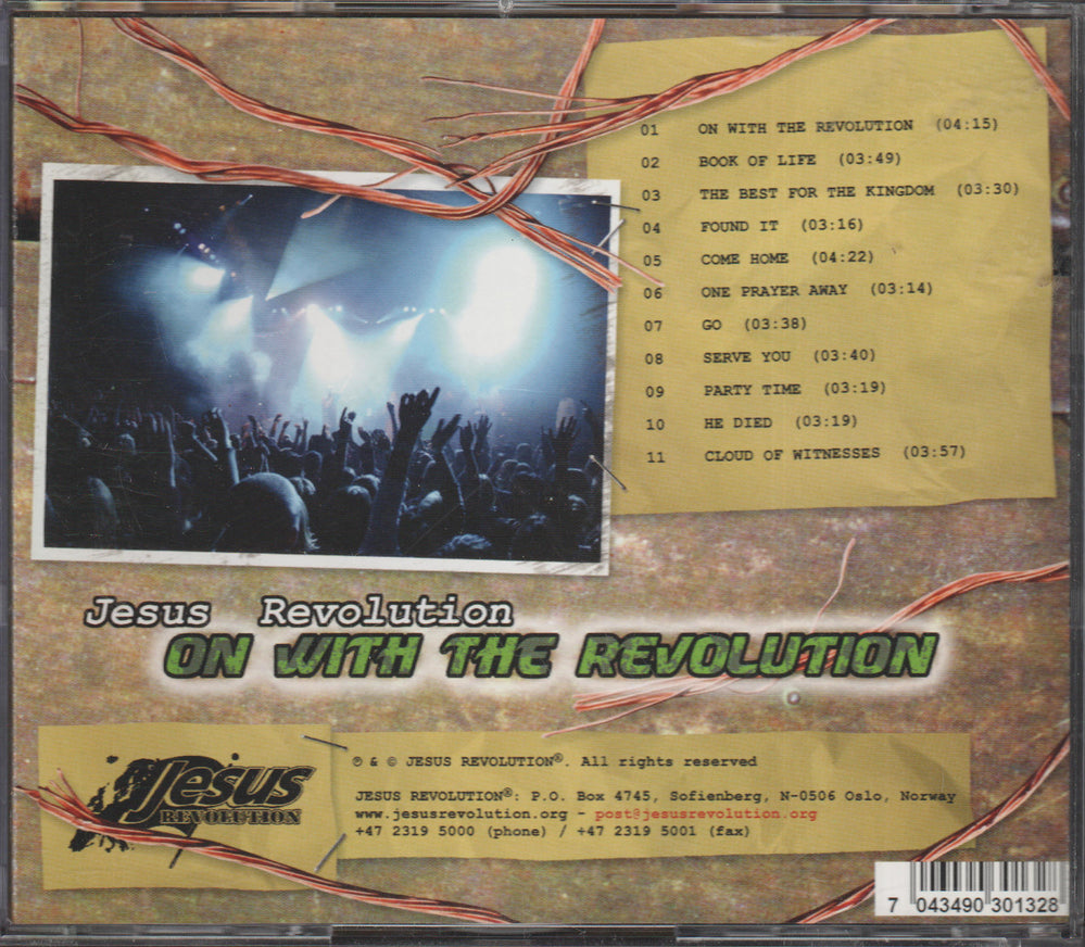 Jesus Revolution - On With The Revolution (2002) CD