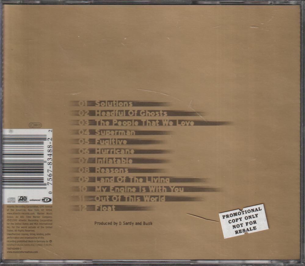 Bush - Golden State (2001) CD