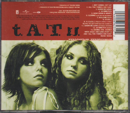 t.A.T.u. - 200 Km/h in the Wrong Lane (2002) CD